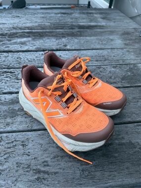 New Balance Women's Rust Orange and Brown Athletic Sneakers